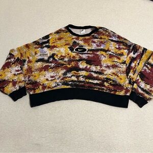 Nike Women's Multicolor Patterned Sweatshirt
